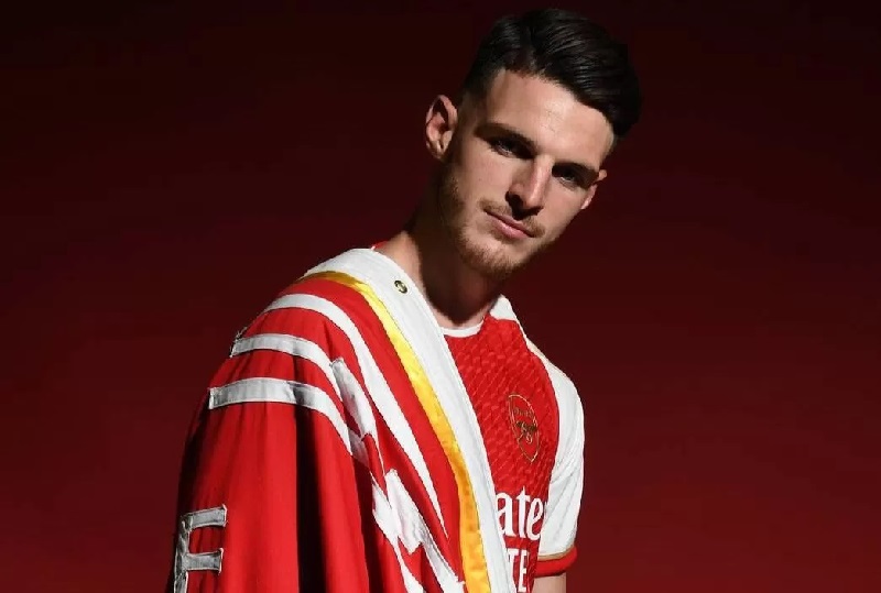 Declan Rice jadi perekrutan termahal Arsenal sepanjang sejarah.